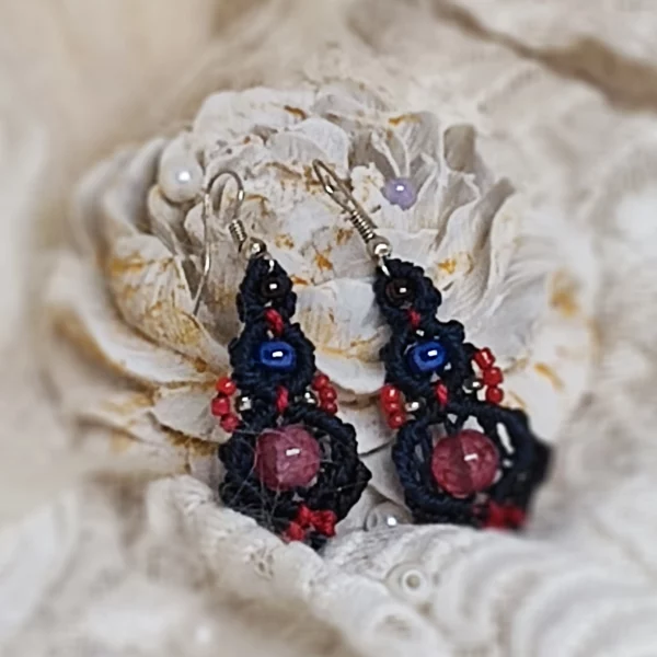 Boucles d'oreilles AzurFeu